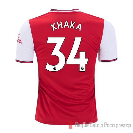 Maglia Arsenal Giocatore Xhaka Home 2019/2020 - Clicca l'immagine per chiudere